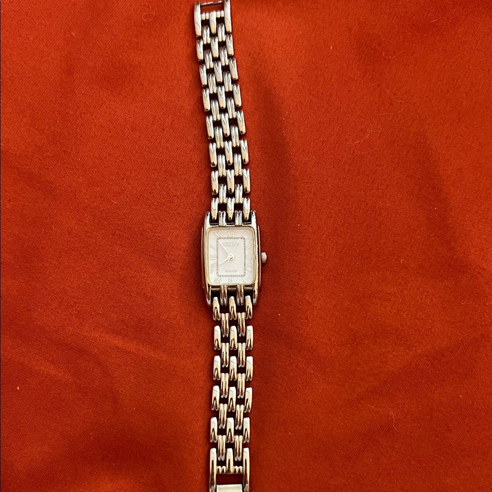 Silver Chain Link Watch